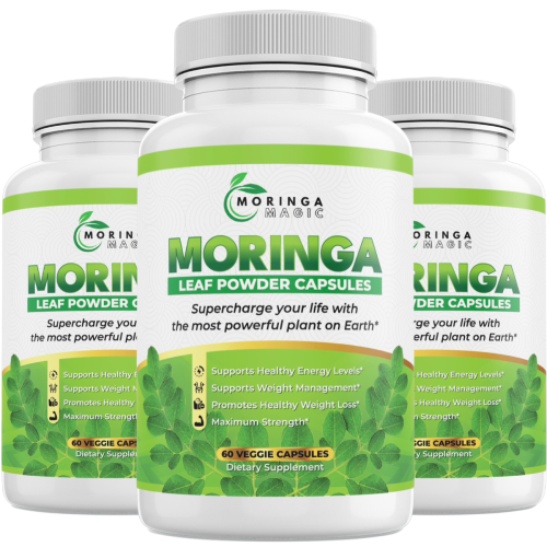Moringa Magic - Exclusive 3 Bottle Special Discount