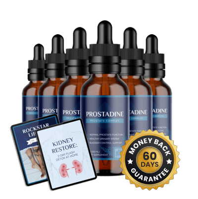 Prostadine - 6 Bottles + 2  Ebooks