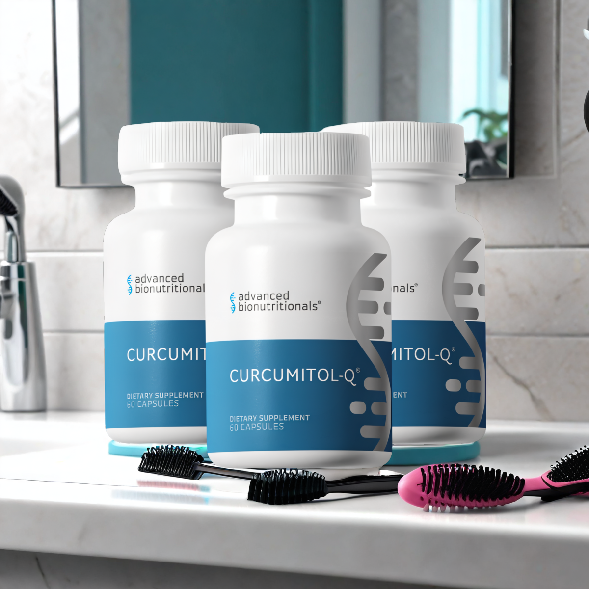 Curcumitol-Q® - BioBDMC® Curcumin Supplement - 3 bottles