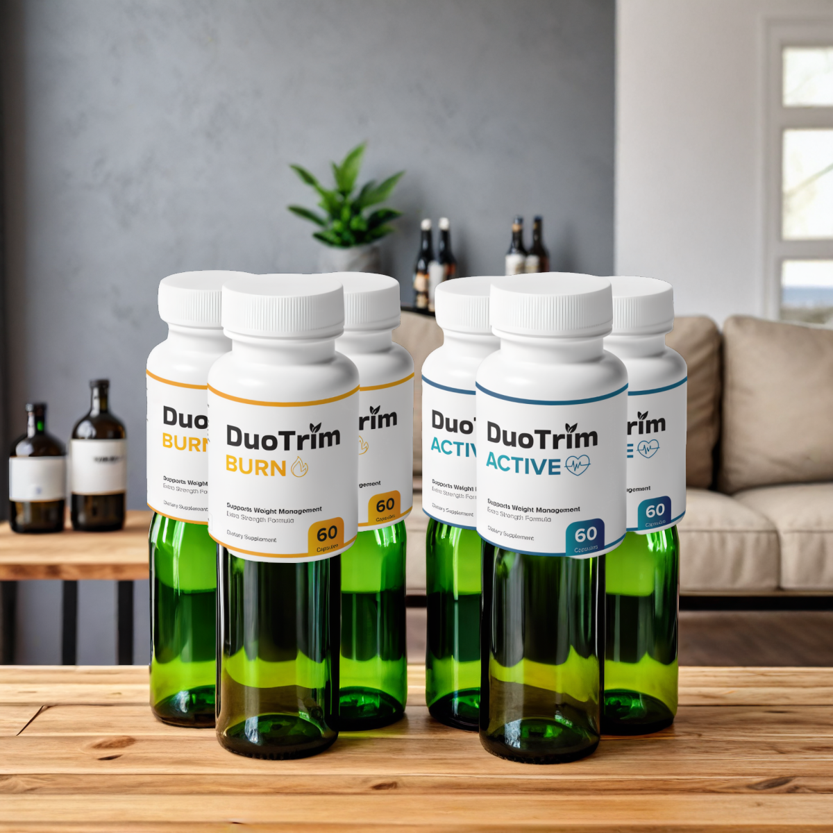 DuoTrim - 3 Months Supply - 6 Bottles