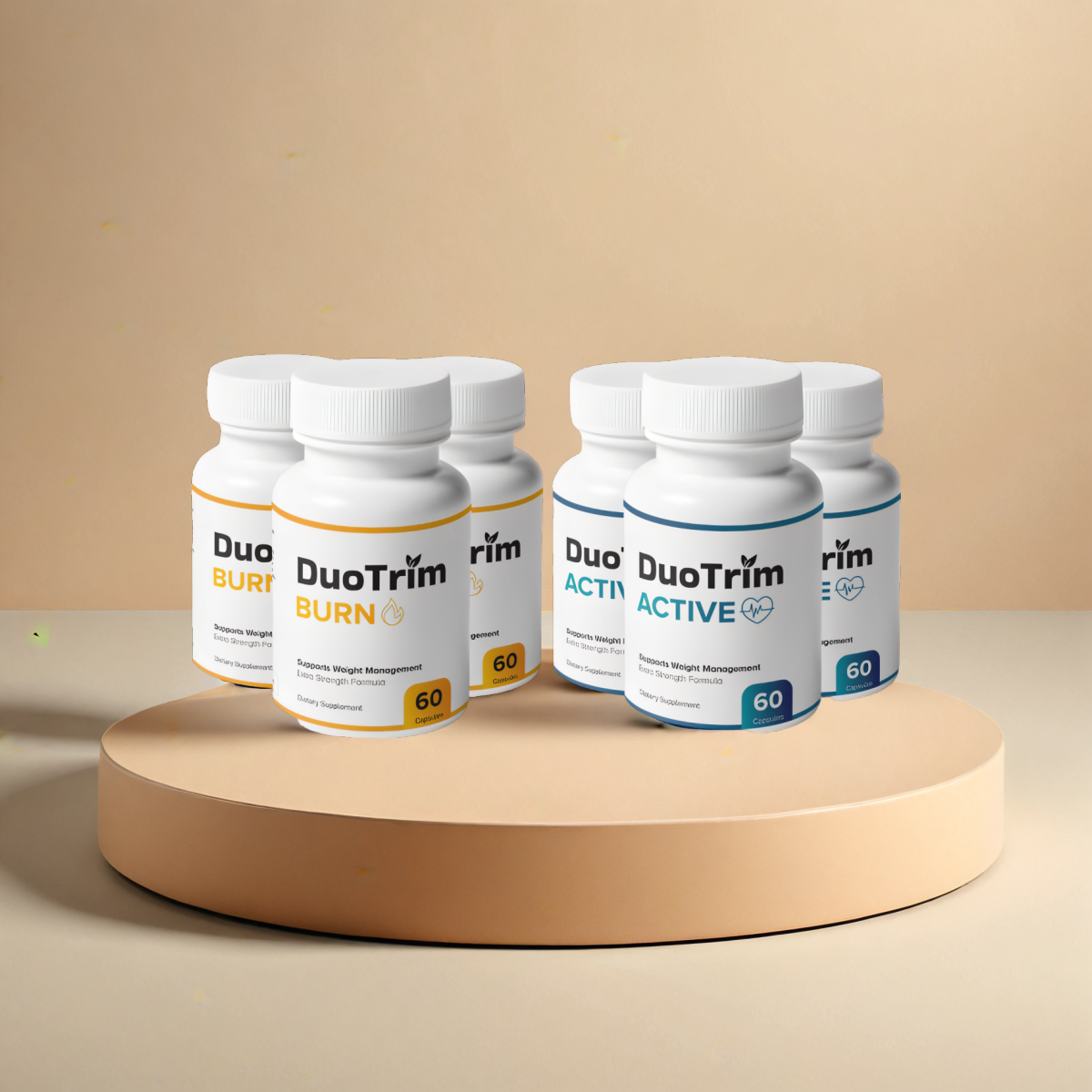 DuoTrim - 3 Months Supply - 6 Bottles