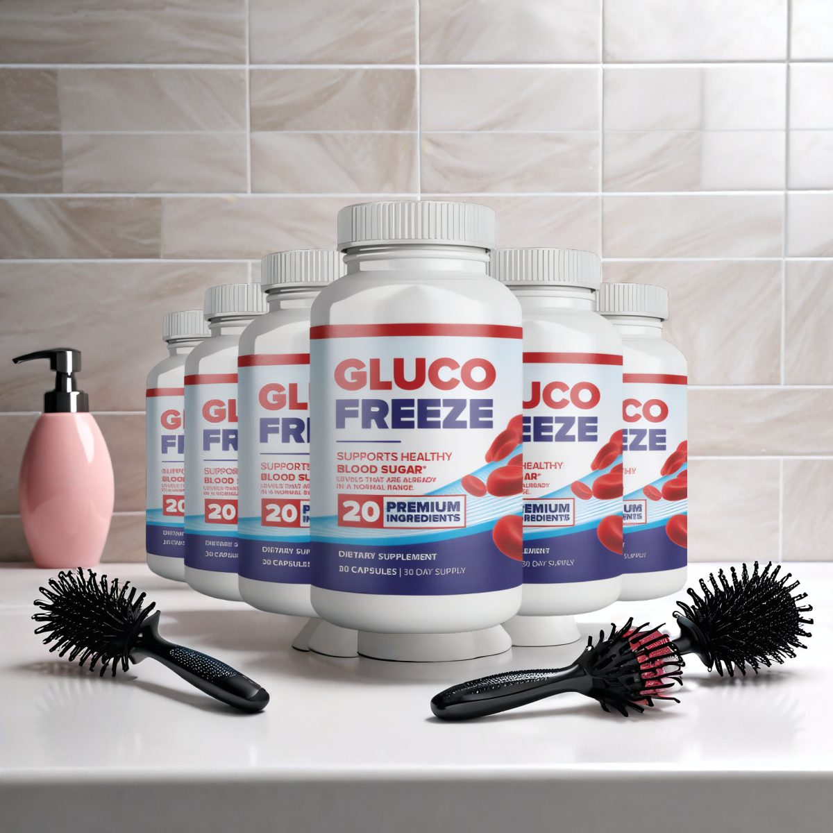 Glucoze - 6 Bottles - 90 Day Supply