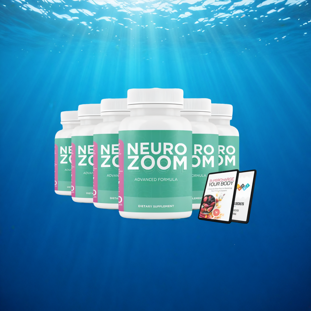 NeuroZoom - 6 Months Supply + 2 Bonus eBooks