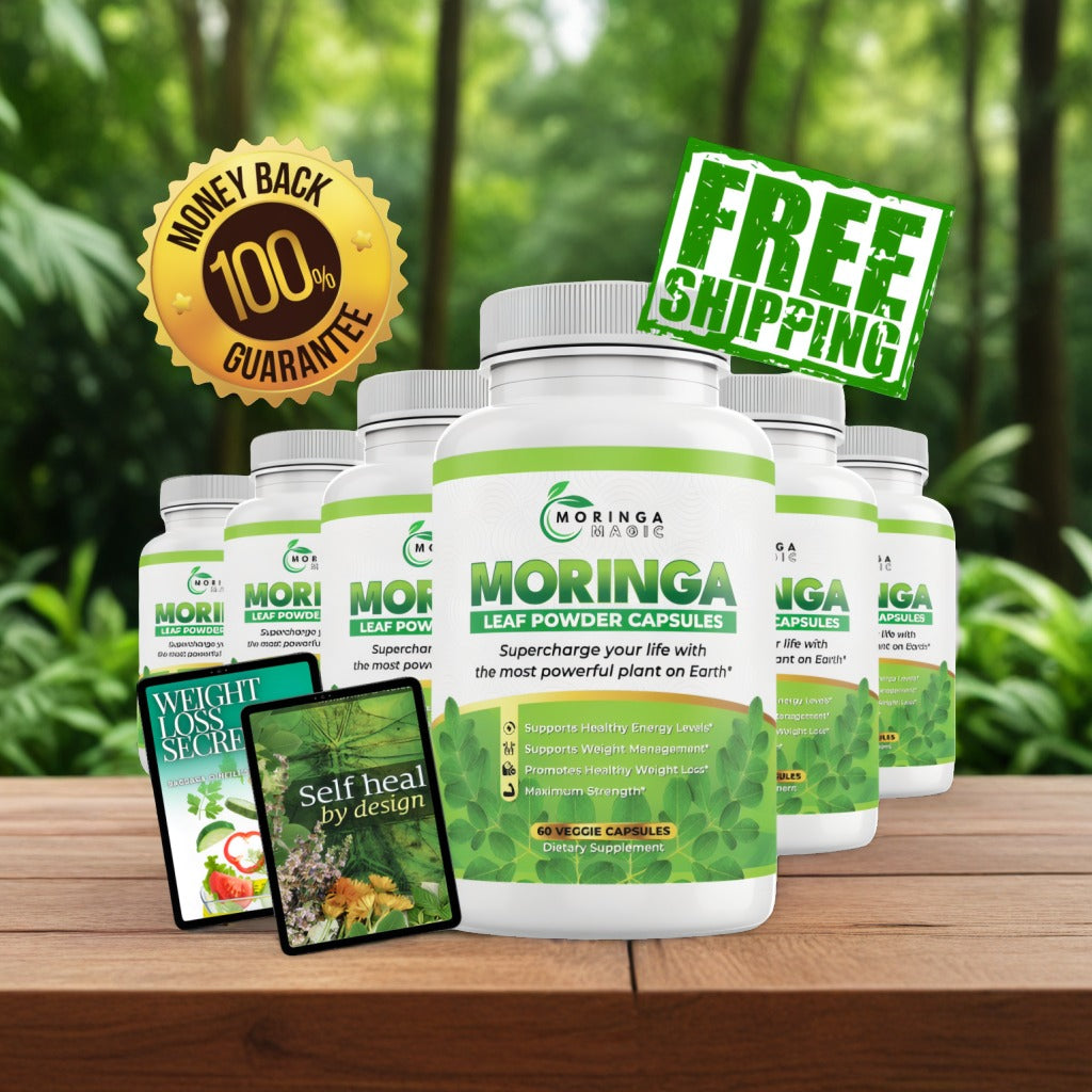 Moringa Magic - (6 bottles) Special Limited Time Discount
