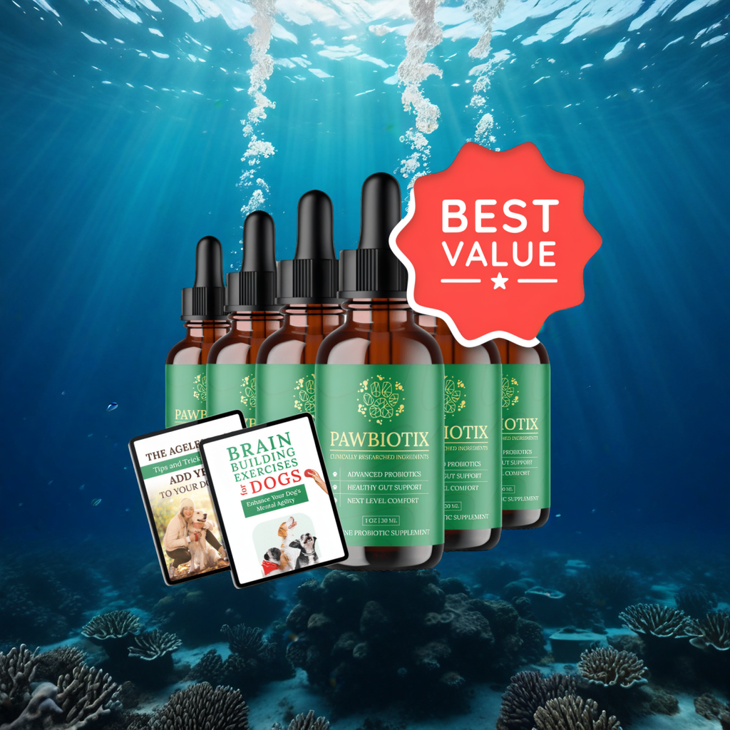 Pawbiotix - 6 Bottles + 2  Ebooks